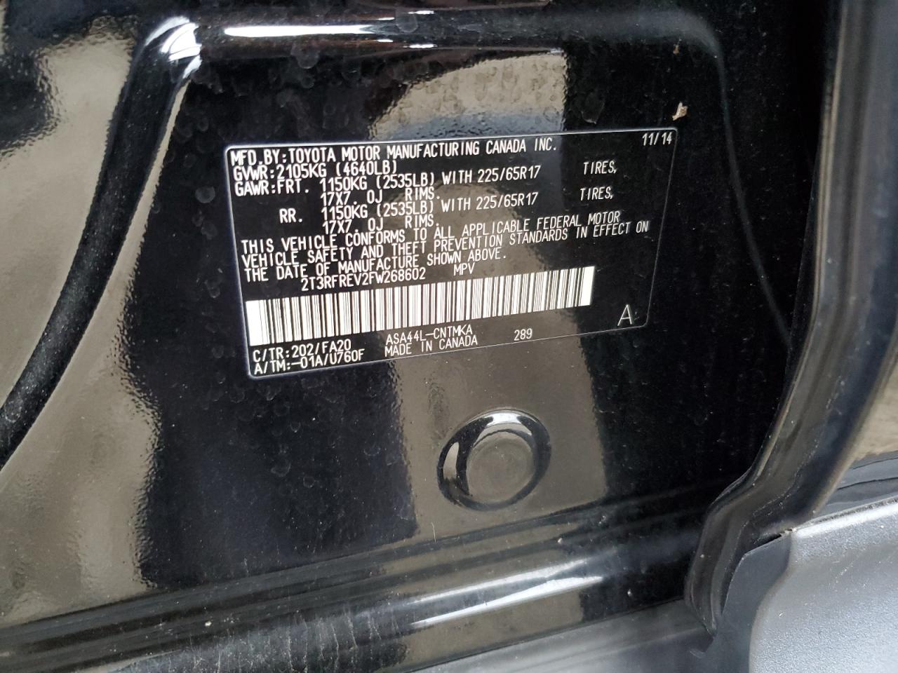 2015 Toyota RAV 4 - Image 14