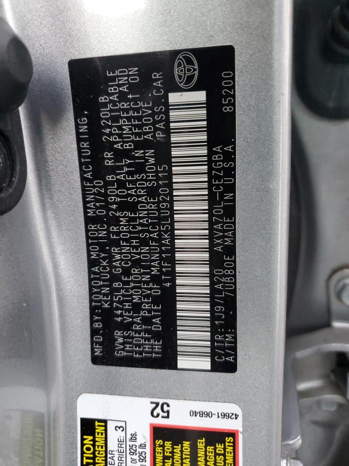 2020 Toyota Camry - Image 12