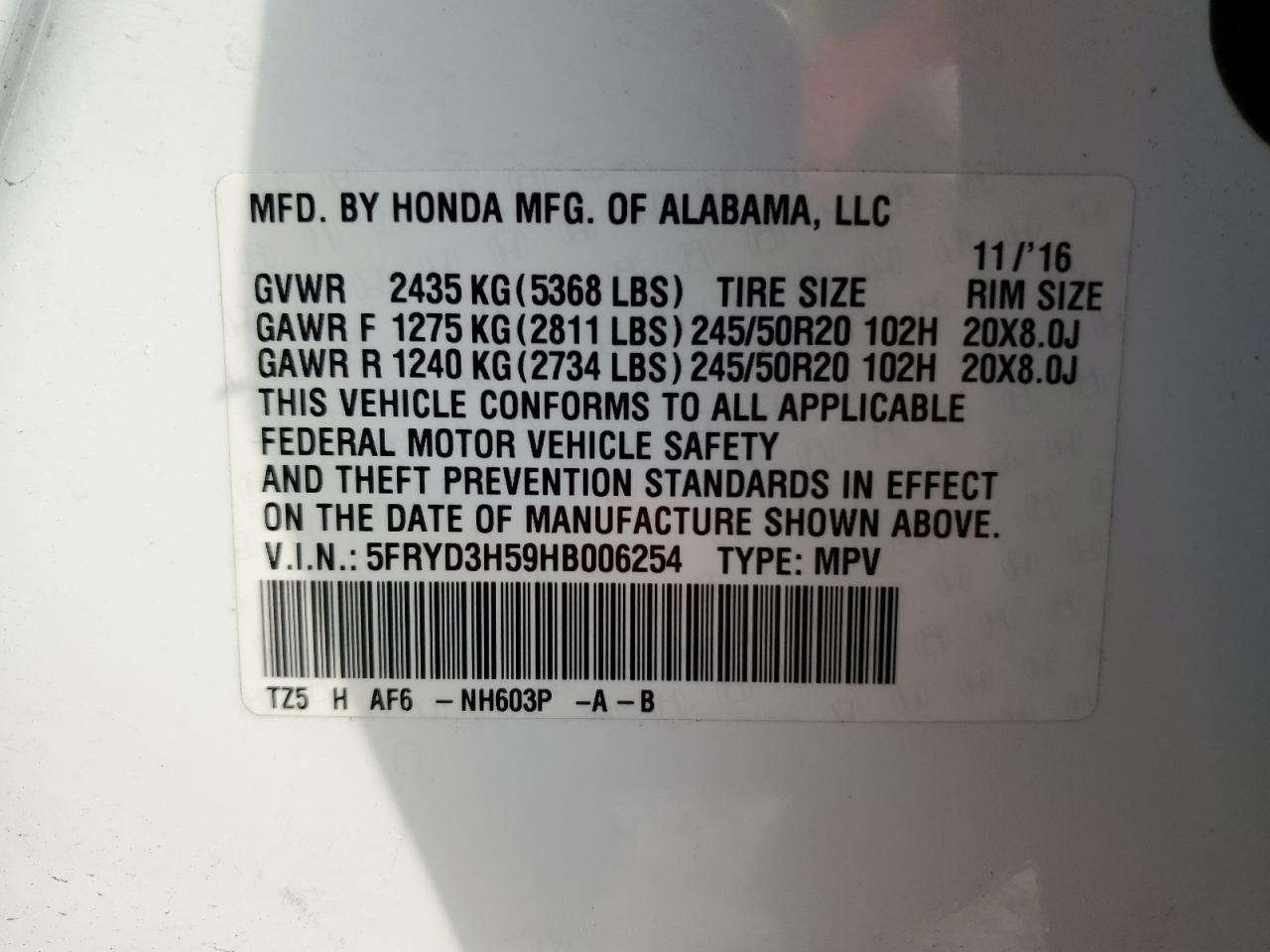 2017 Acura MDX - Image 16
