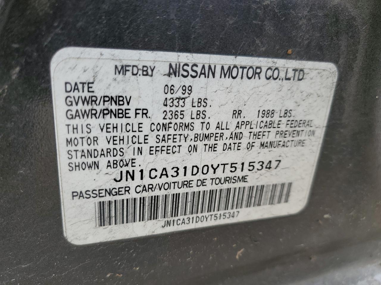 2000 Nissan Maxima - Image 12