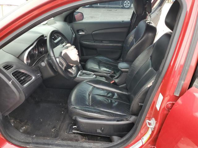  DODGE AVENGER 2013 Красный