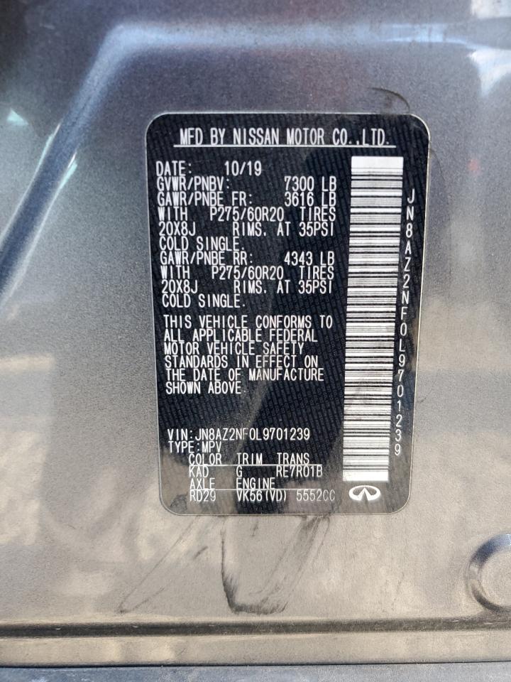 2020 Infiniti QX80 - Image 13