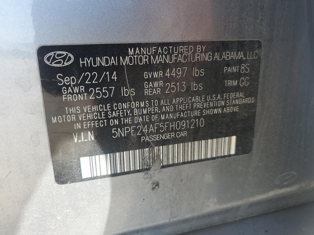 2015 Hyundai Sonata - Image 14