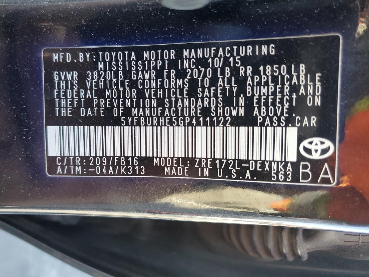 2016 Toyota Corolla - Image 14