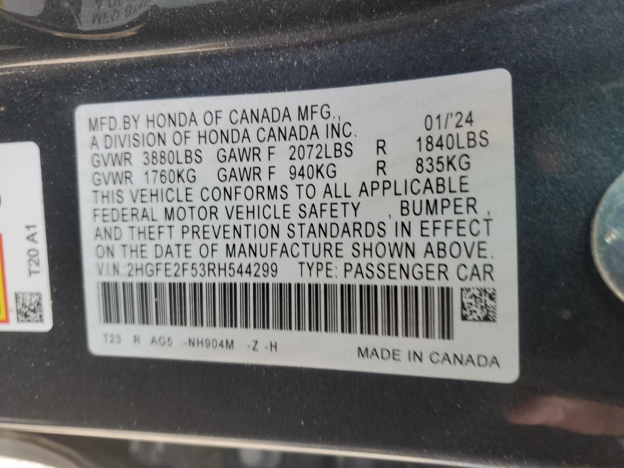 2024 Honda Civic - Image 13