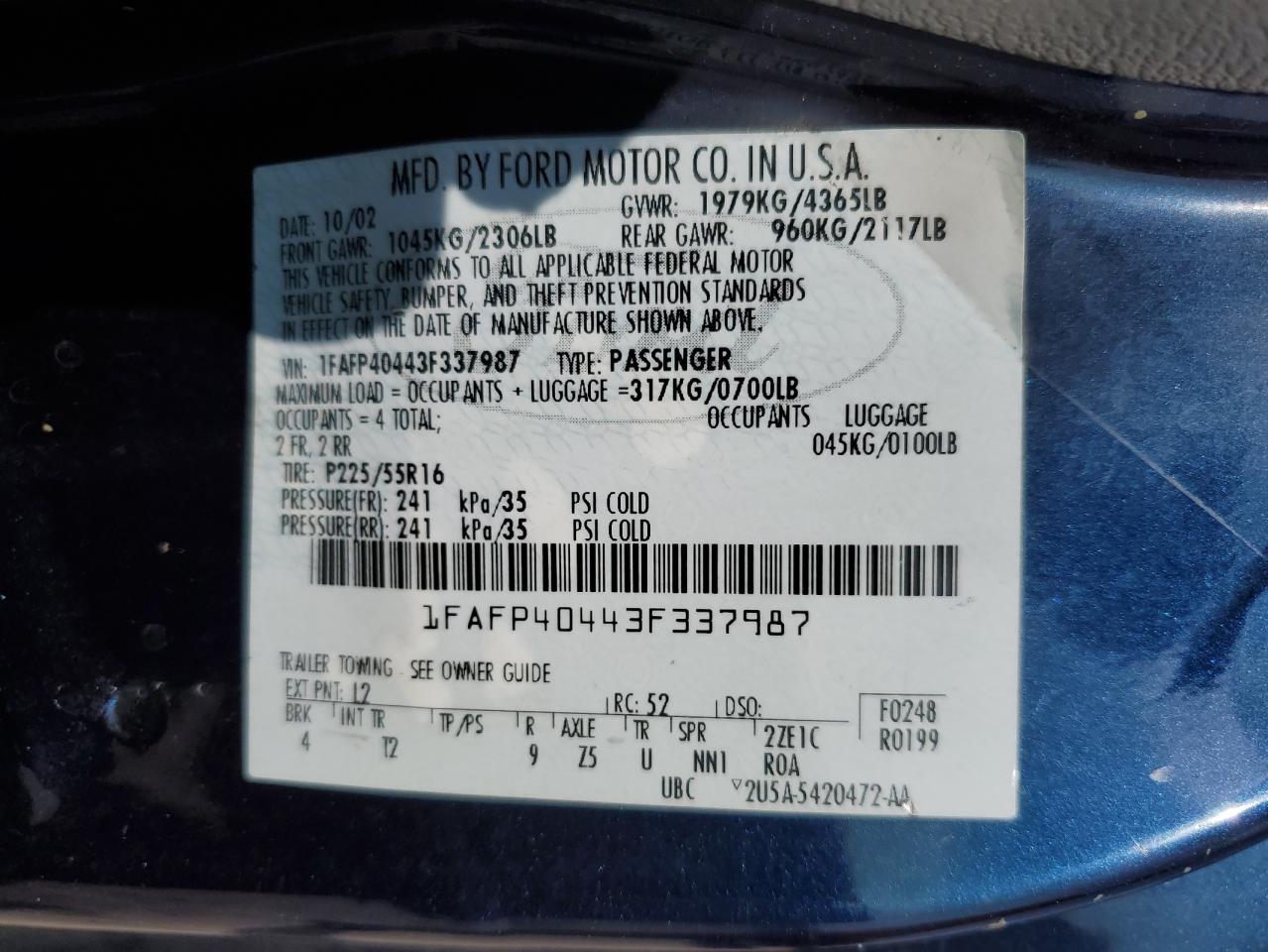 2003 Ford Mustang - Image 14