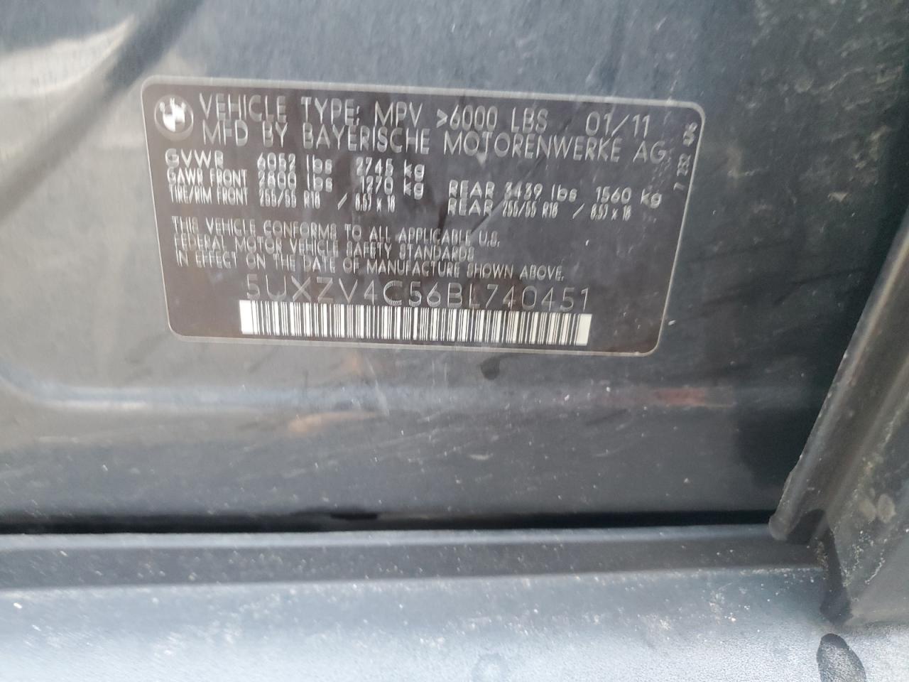 2011 BMW X5 - Image 13