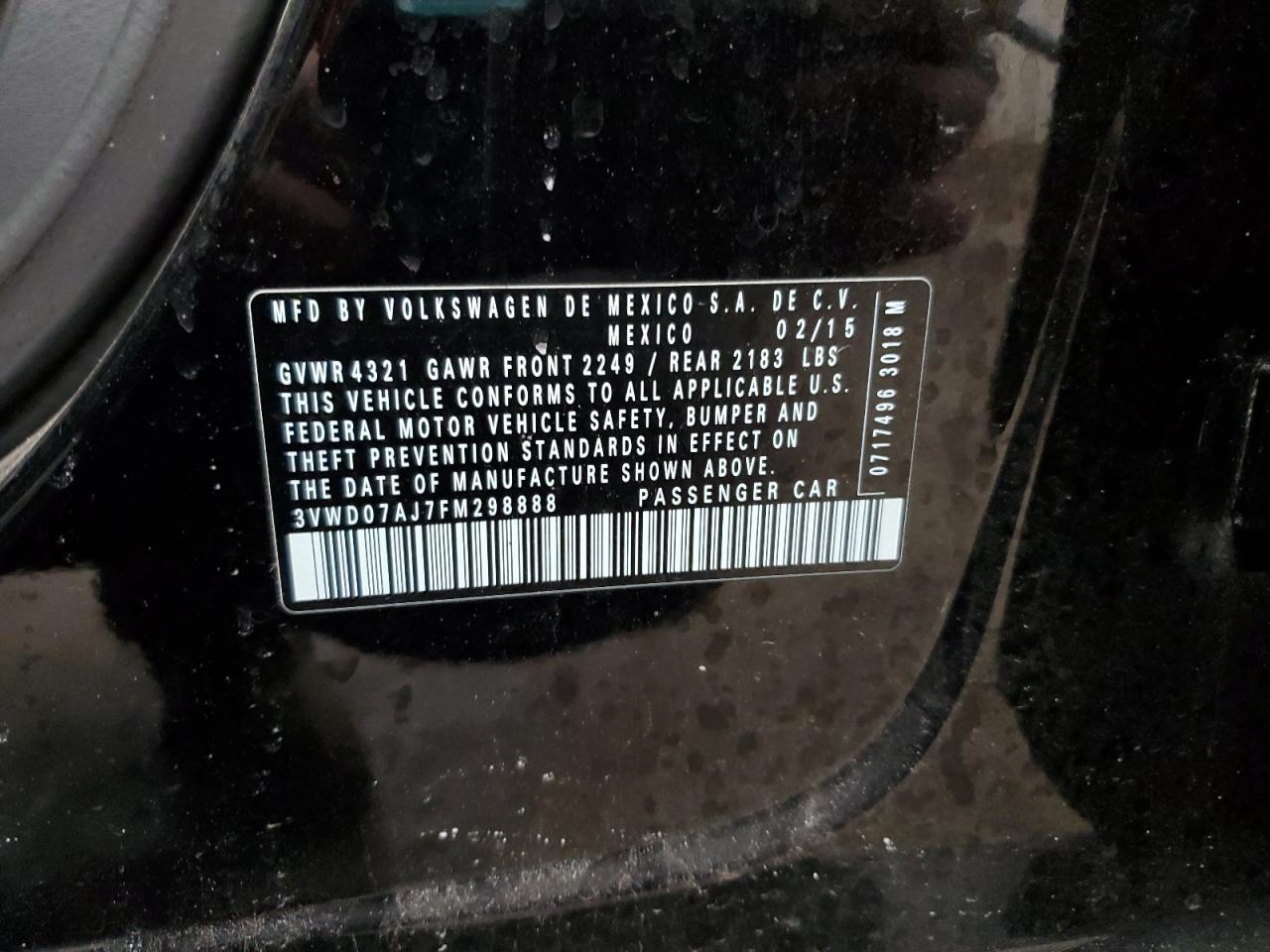 2015 Volkswagen Jetta - Image 14