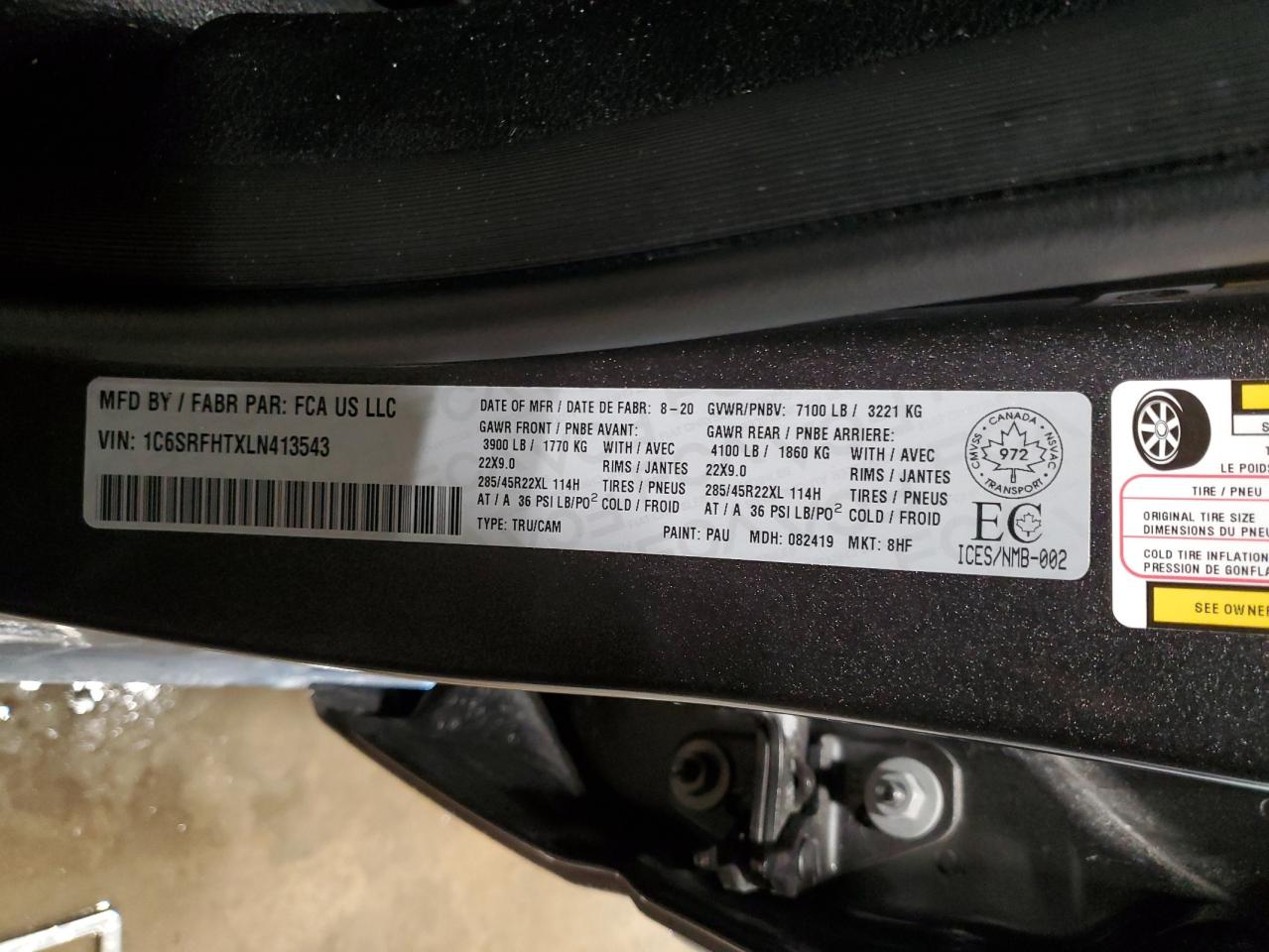 2020 RAM 1500 - Image 13