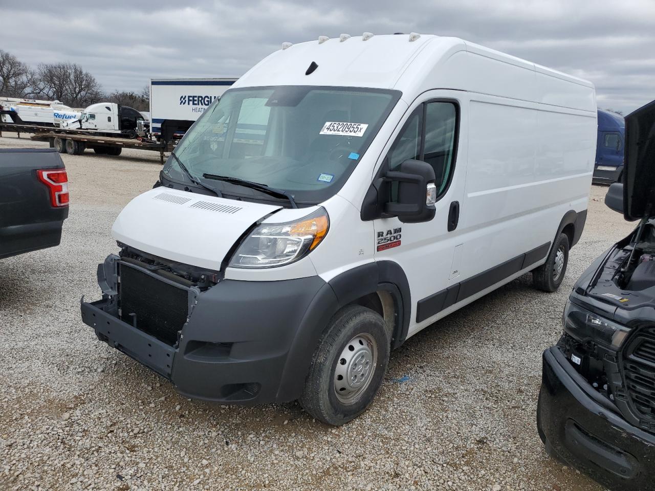 2022 Ram Promaster 2500 2500 High zu verkaufen in Wilmer, TX - Front End
