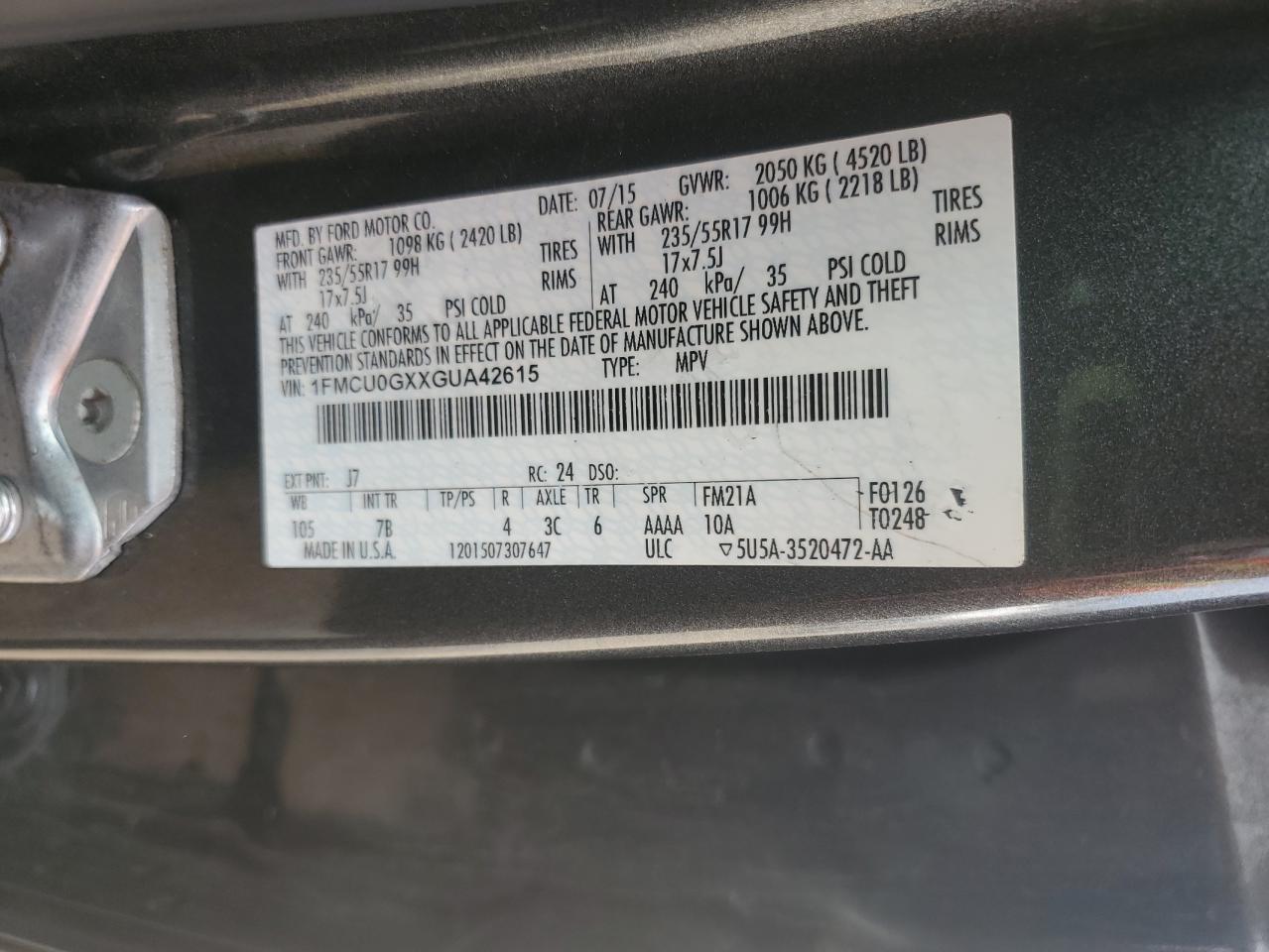 2016 Ford Escape - Image 15