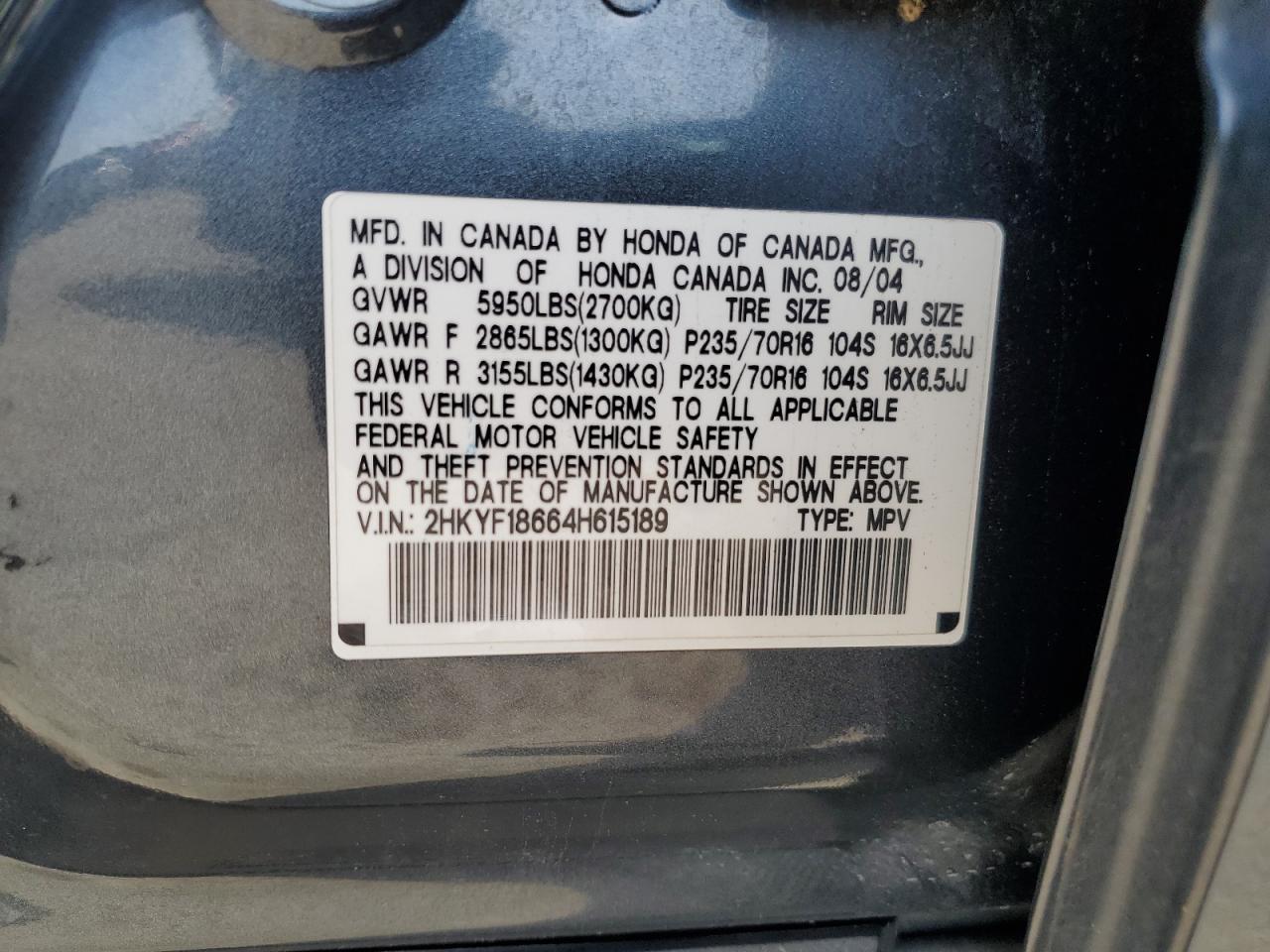 2004 Honda Pilot - Image 13