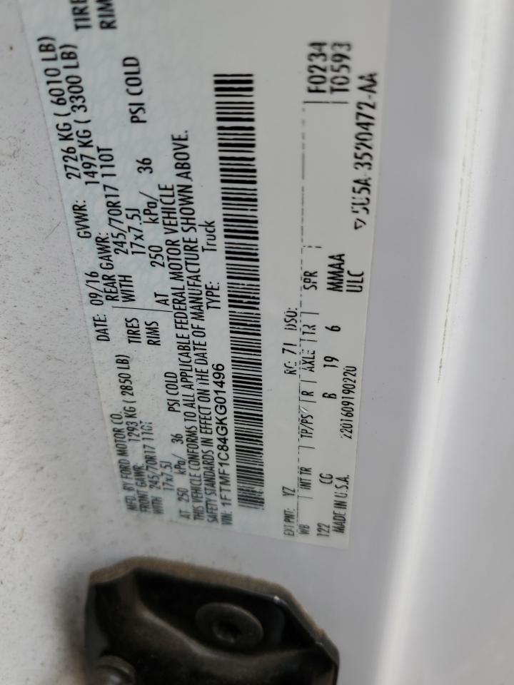 1FTMF1C84GKG01496 FORD All Models 2016