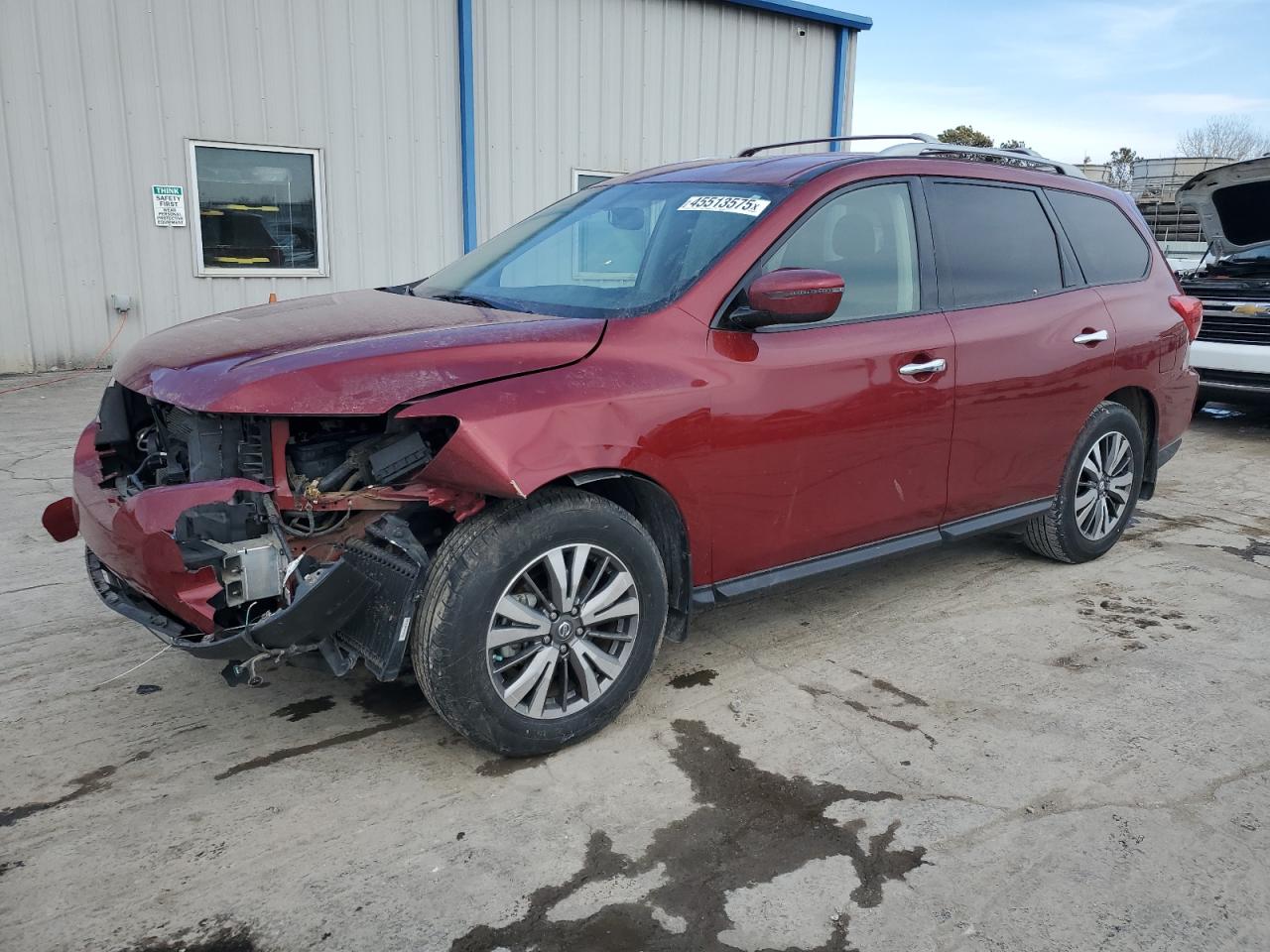 2018 Nissan Pathfinder S იყიდება Tulsa-ში, OK - Front End