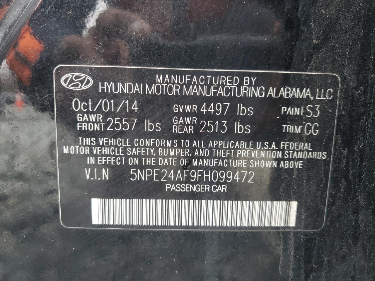 2015 Hyundai Sonata - Image 12