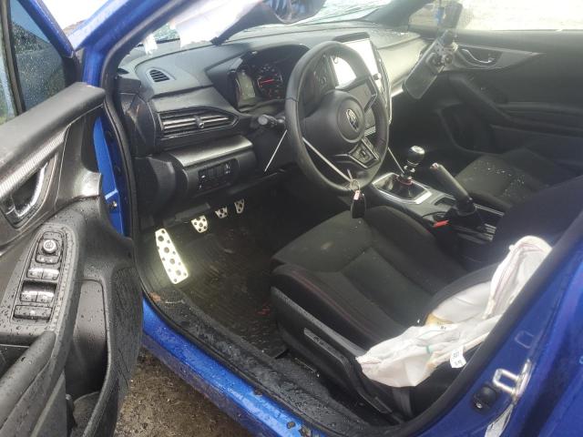  SUBARU WRX 2022 Granatowy