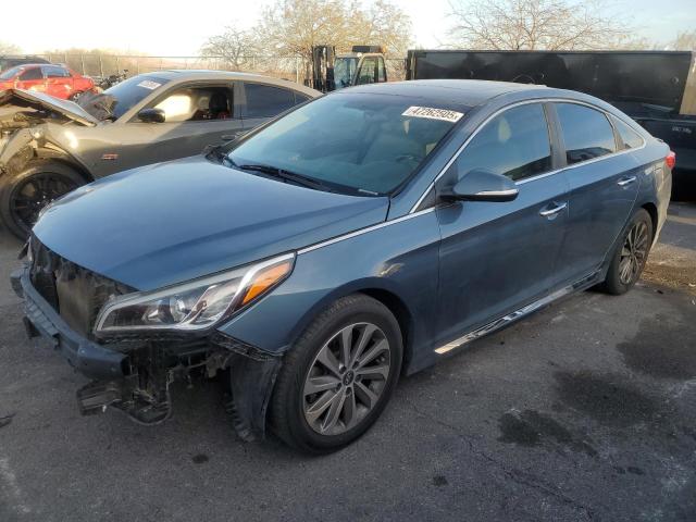  HYUNDAI SONATA 2016 Granatowy