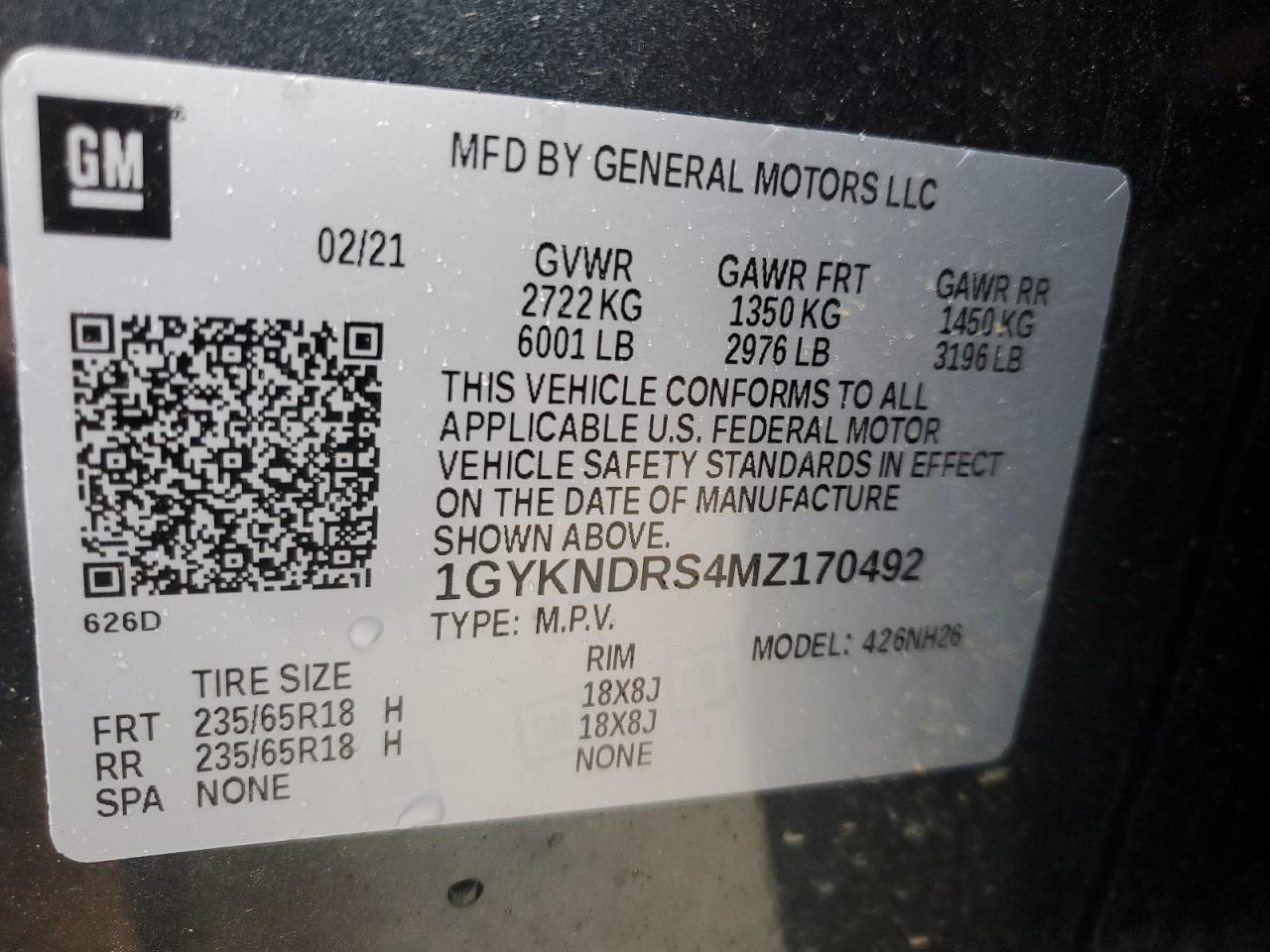 2021 Cadillac XT5 - Image 12