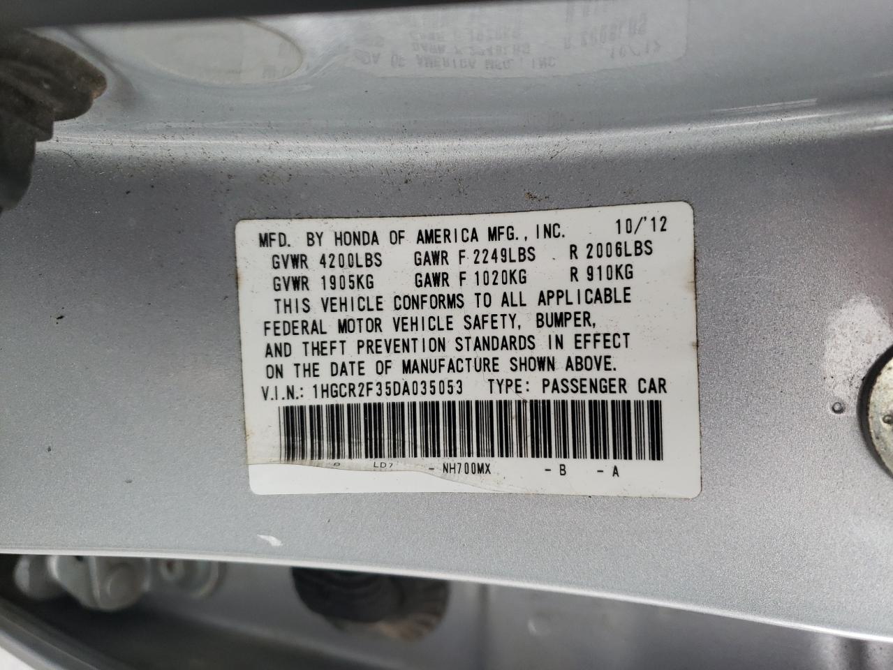 2013 Honda Accord - Image 15