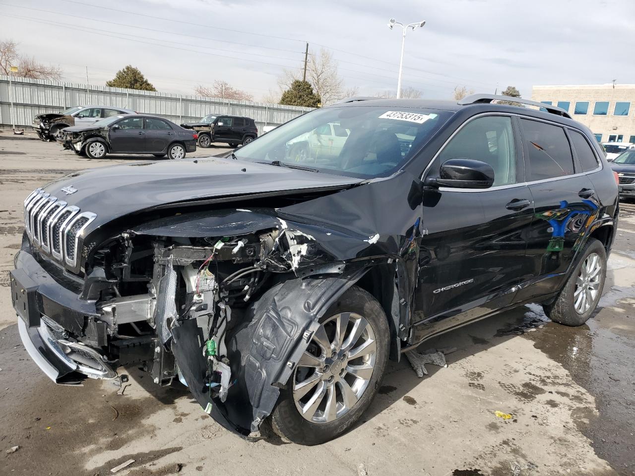 2018 Jeep Cherokee Overland de vânzare în Littleton, CO - Front End