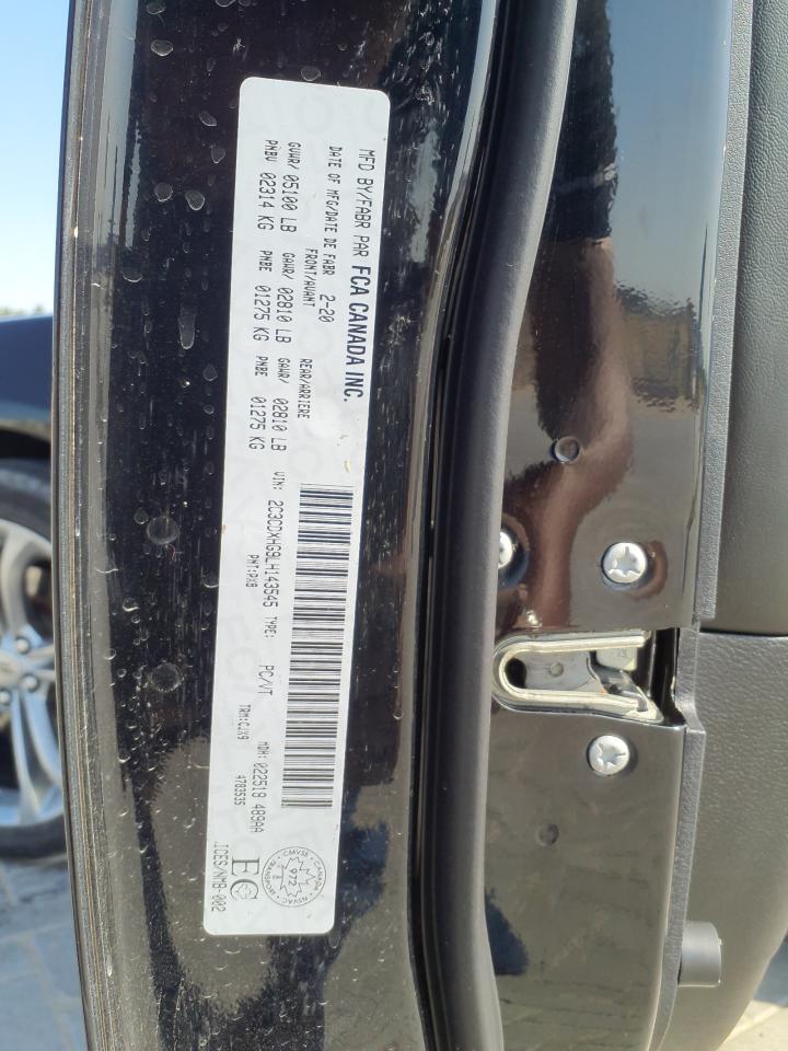 2C3CDXHG9LH143545 - 2020 DODGE CHARGER - #46005985