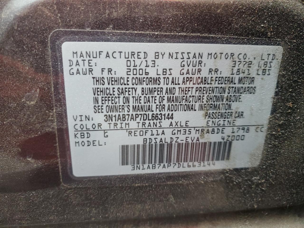 2013 Nissan Sentra - Image 13