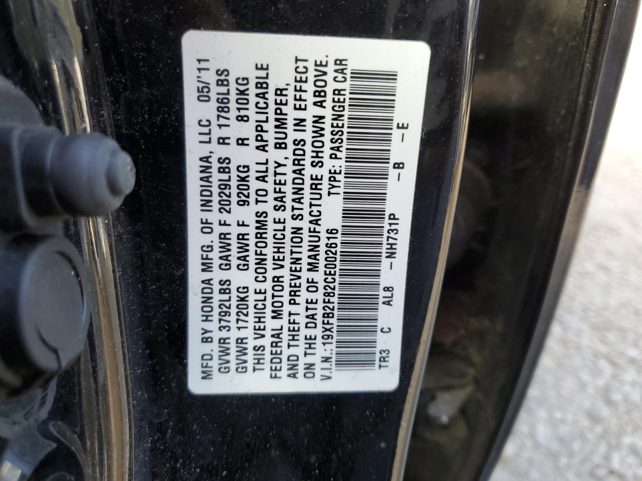 2012 Honda Civic - Image 12