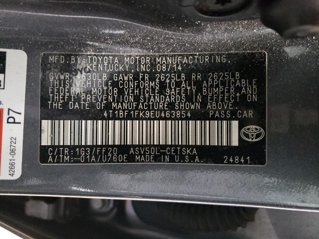 2014 Toyota Camry - Image 14