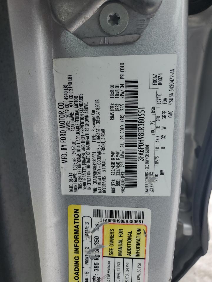 2014 Ford Fusion - Image 12