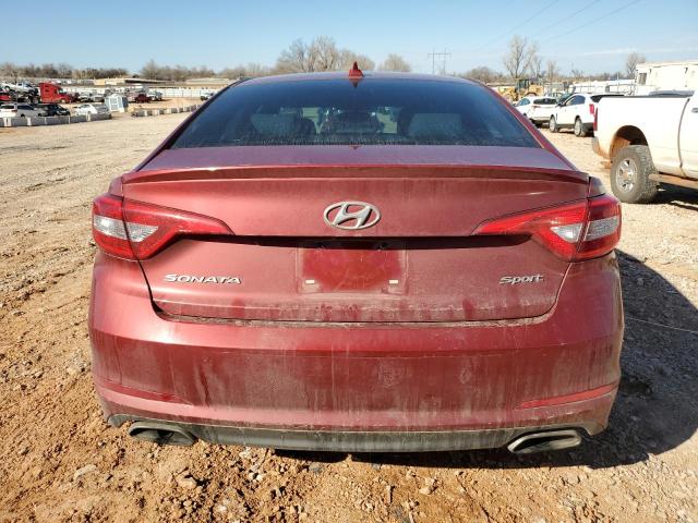  HYUNDAI SONATA 2016 Bordowy