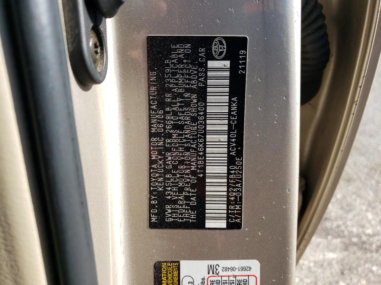 2007 Toyota Camry - Image 12