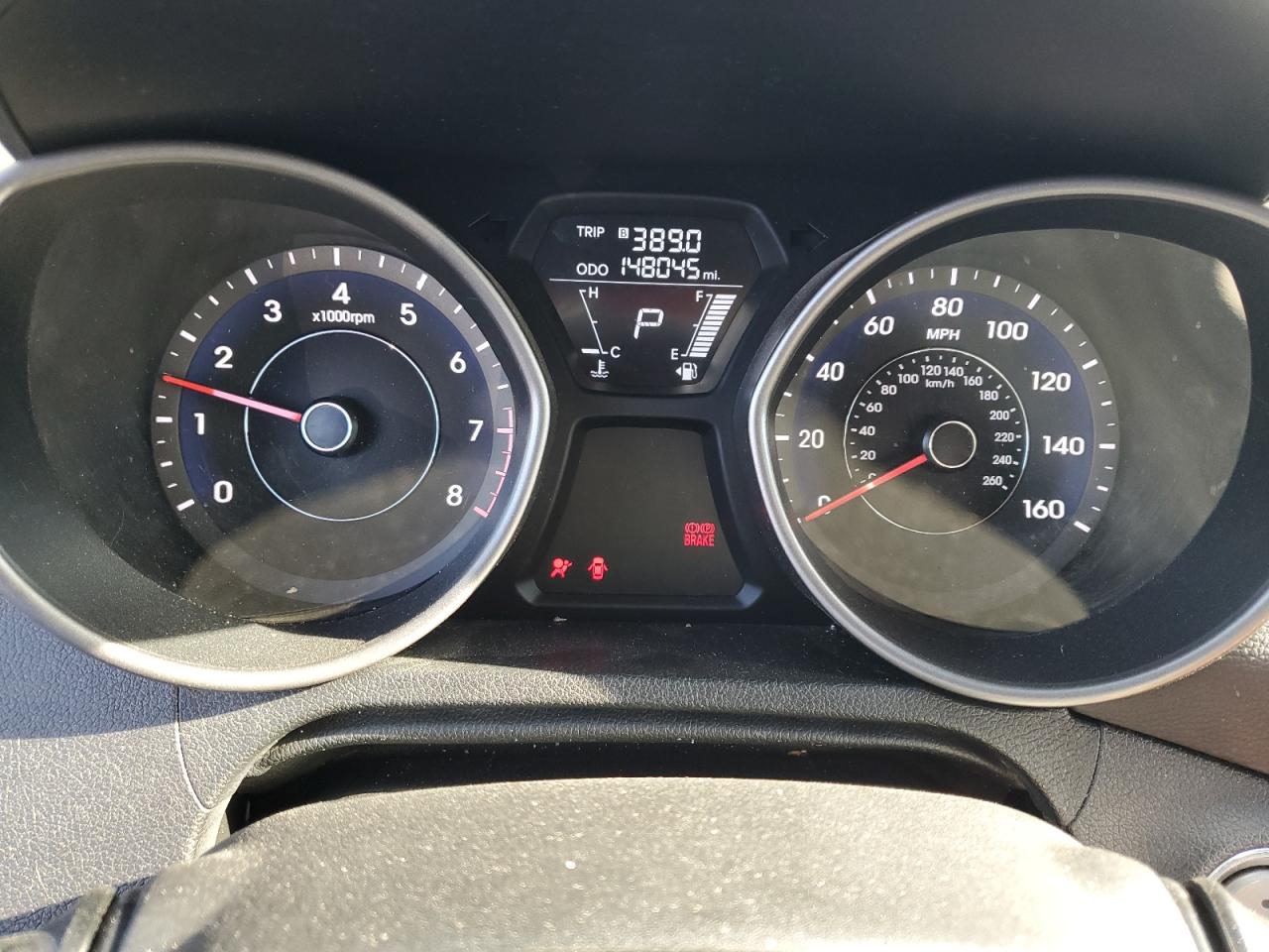 2013 Hyundai Elantra Gls VIN: 5NPDH4AE1DH380714 Lot: 43837415