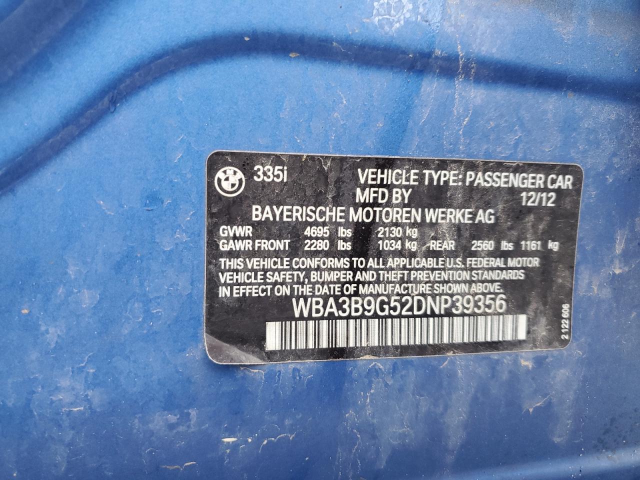 2013 BMW 3er - Image 12