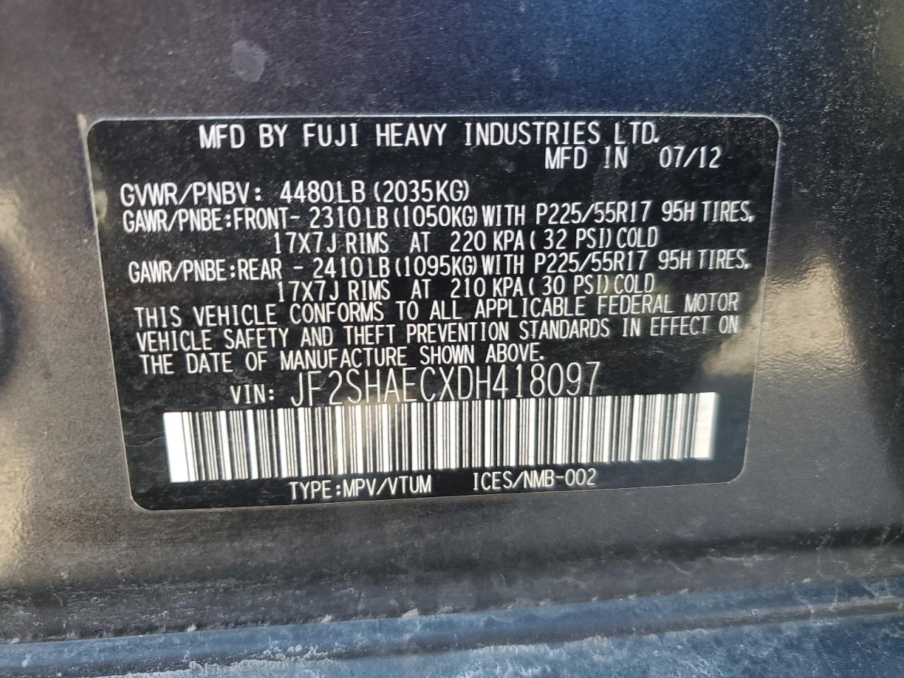 2013 Subaru Forester - Image 13