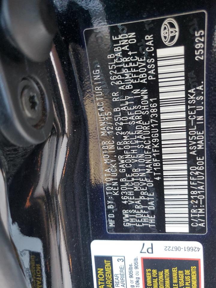 2016 Toyota Camry - Image 12