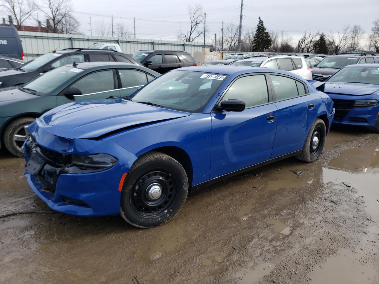 2022 Dodge Charger Police en Venta en Lansing, MI - Rear End