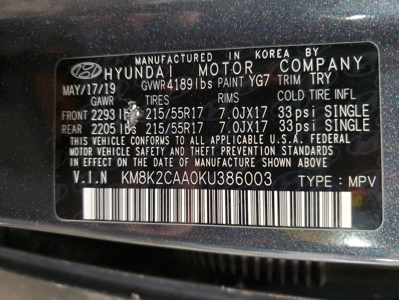 2019 Hyundai Kona - Image 14