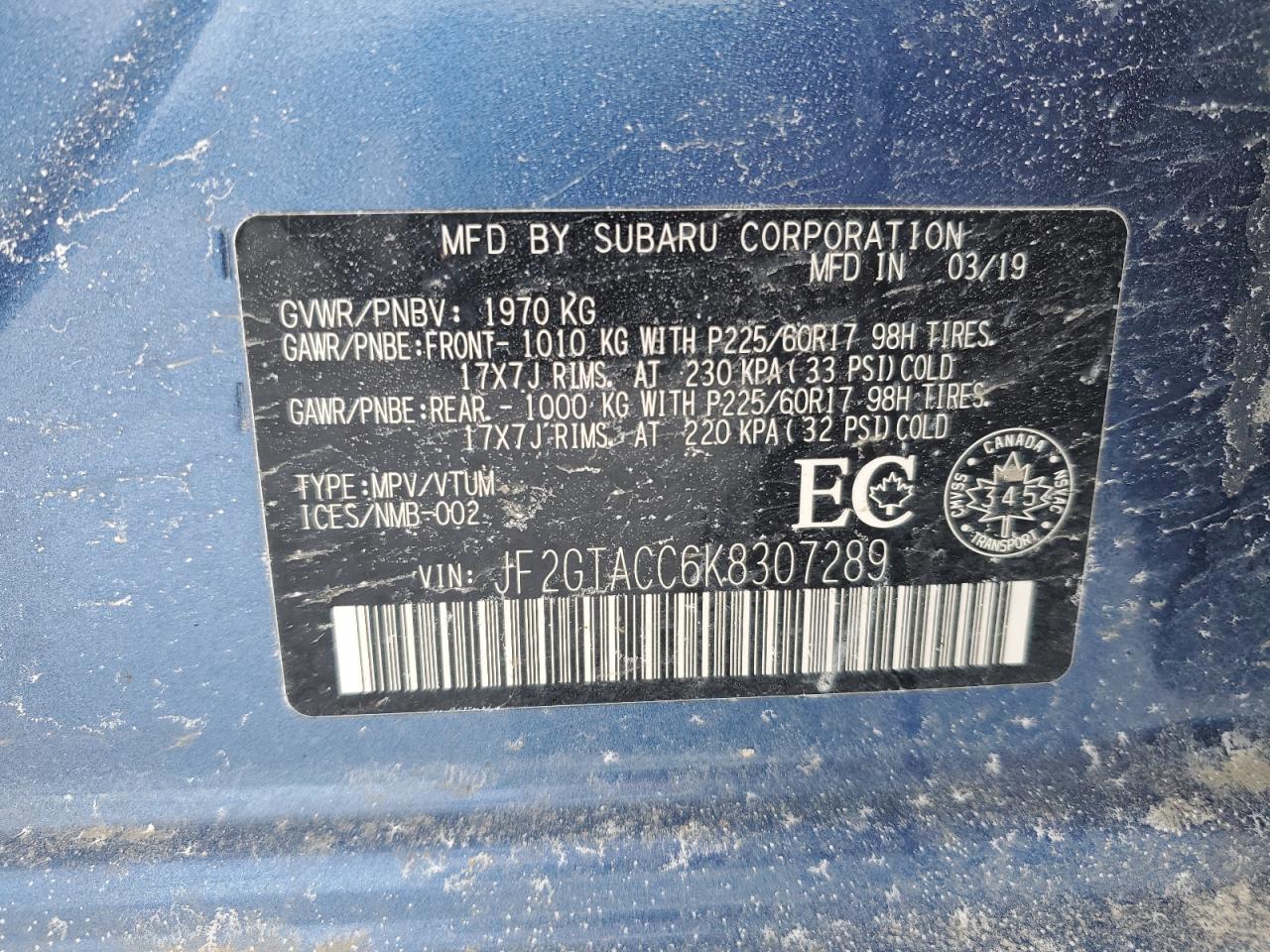 2019 Subaru XV - Image 13