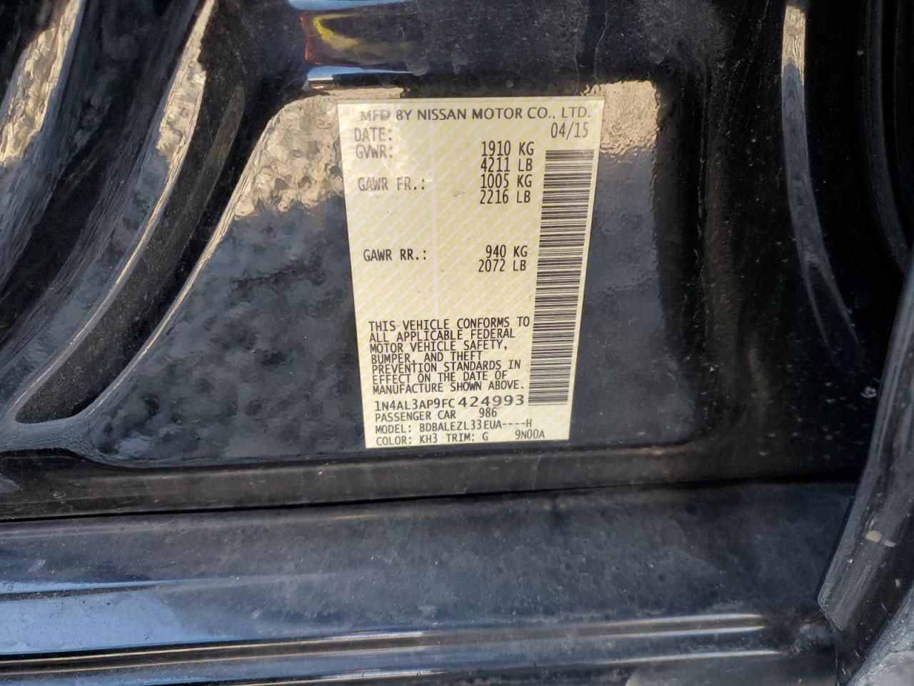 2015 Nissan Altima - Image 12