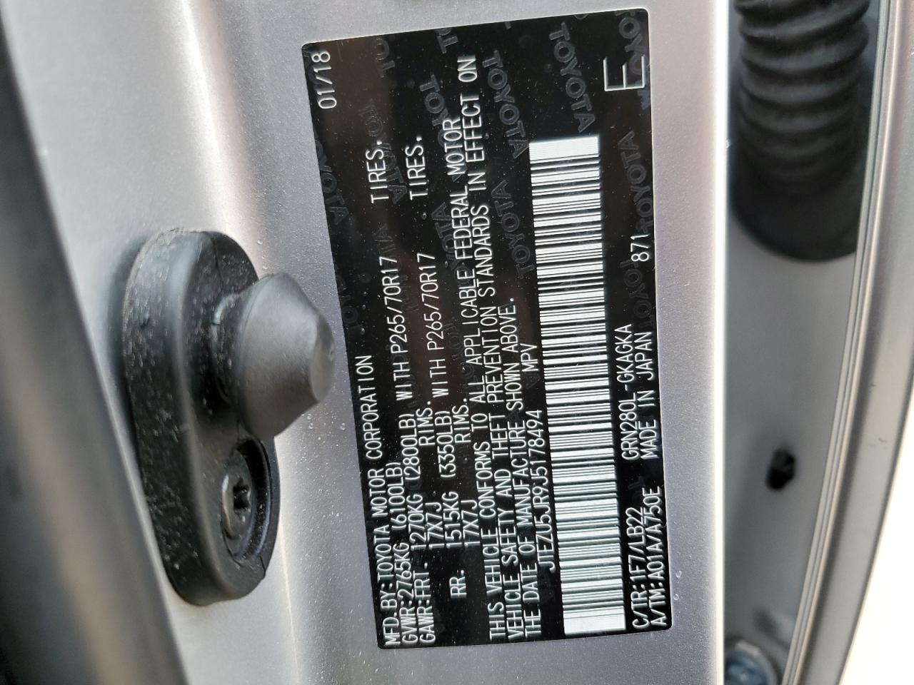2018 Toyota 4Runner - Image 13