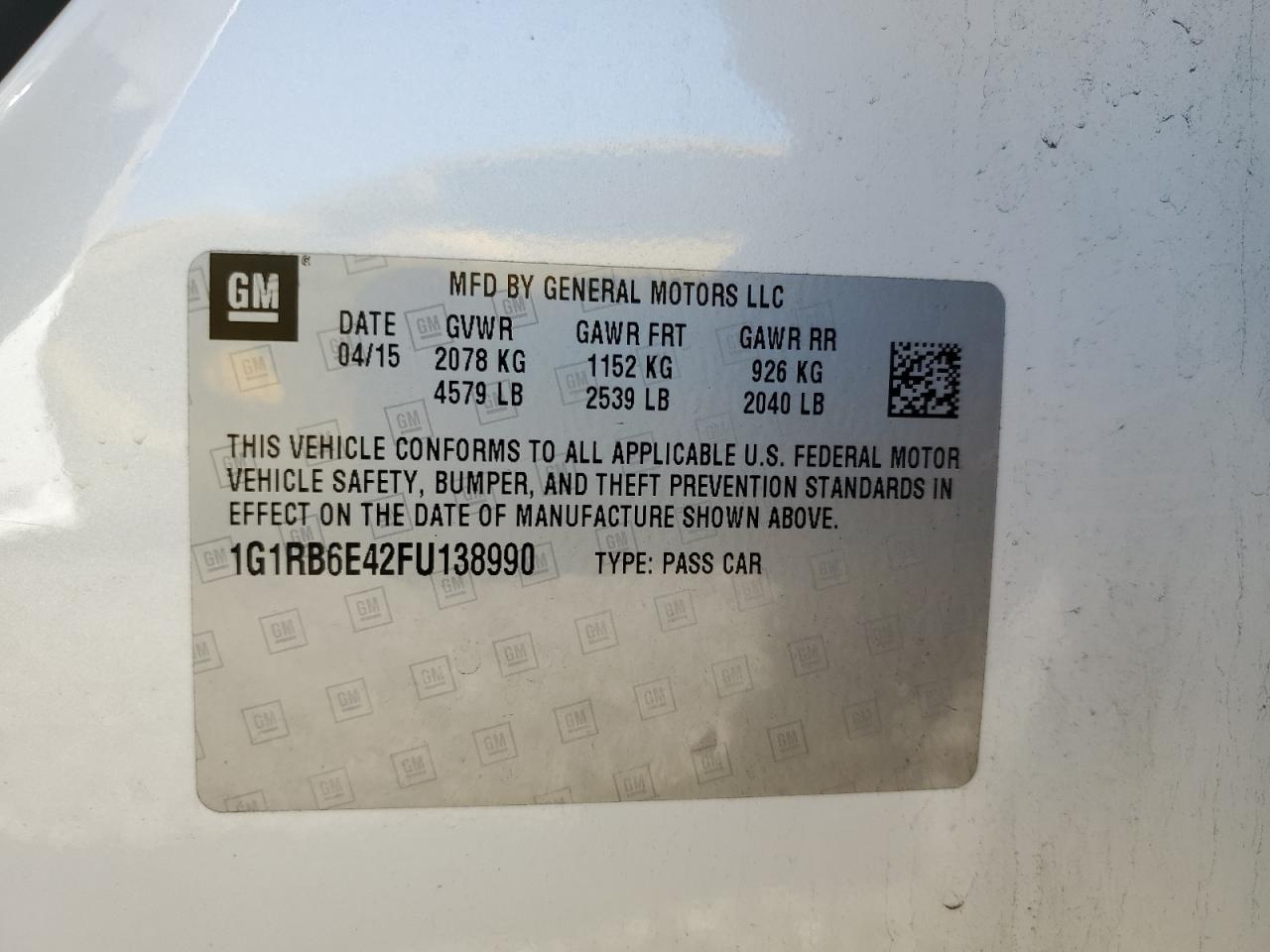 2015 Chevrolet Volt - Image 12