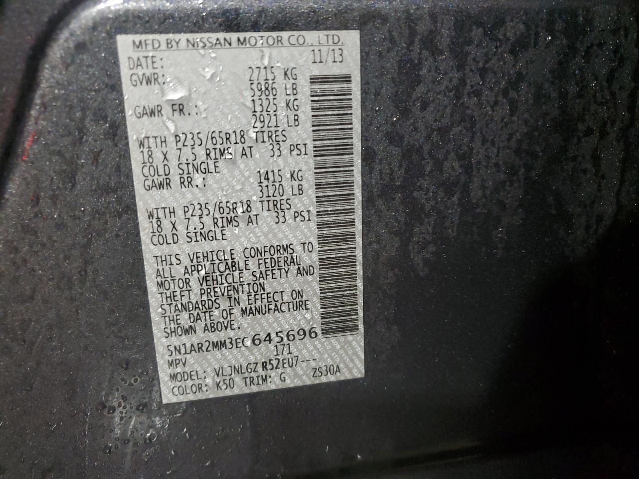 2014 Nissan Pathfinder - Image 14