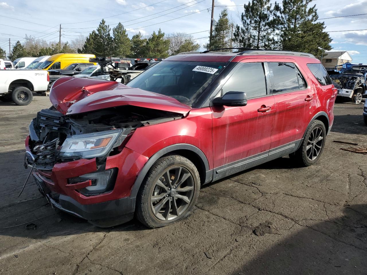 1FM5K8D88HGB63282 FORD EXPLORER 2017