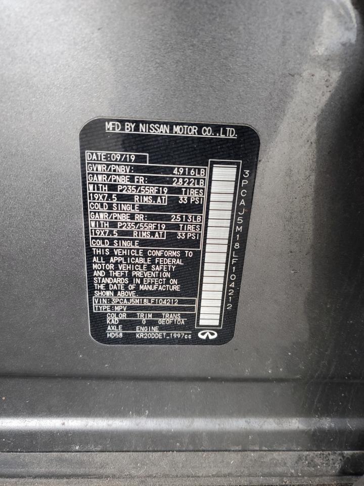 2020 Infiniti QX50 - Image 12