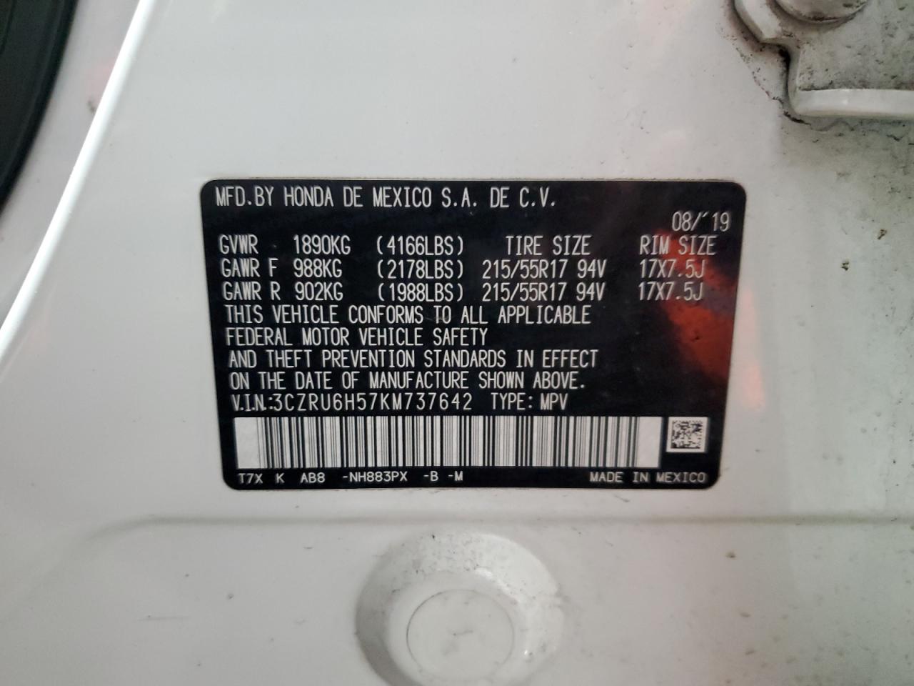 2019 Honda HR-V - Image 14