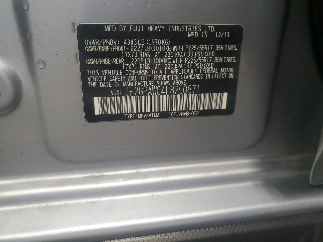 2014 Subaru XV - Image 13