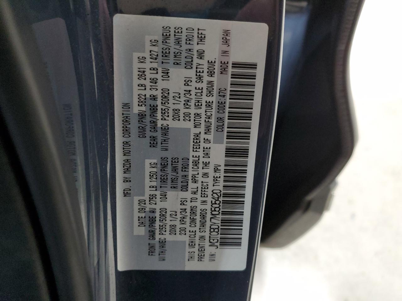 2021 Mazda CX-9 - Image 13