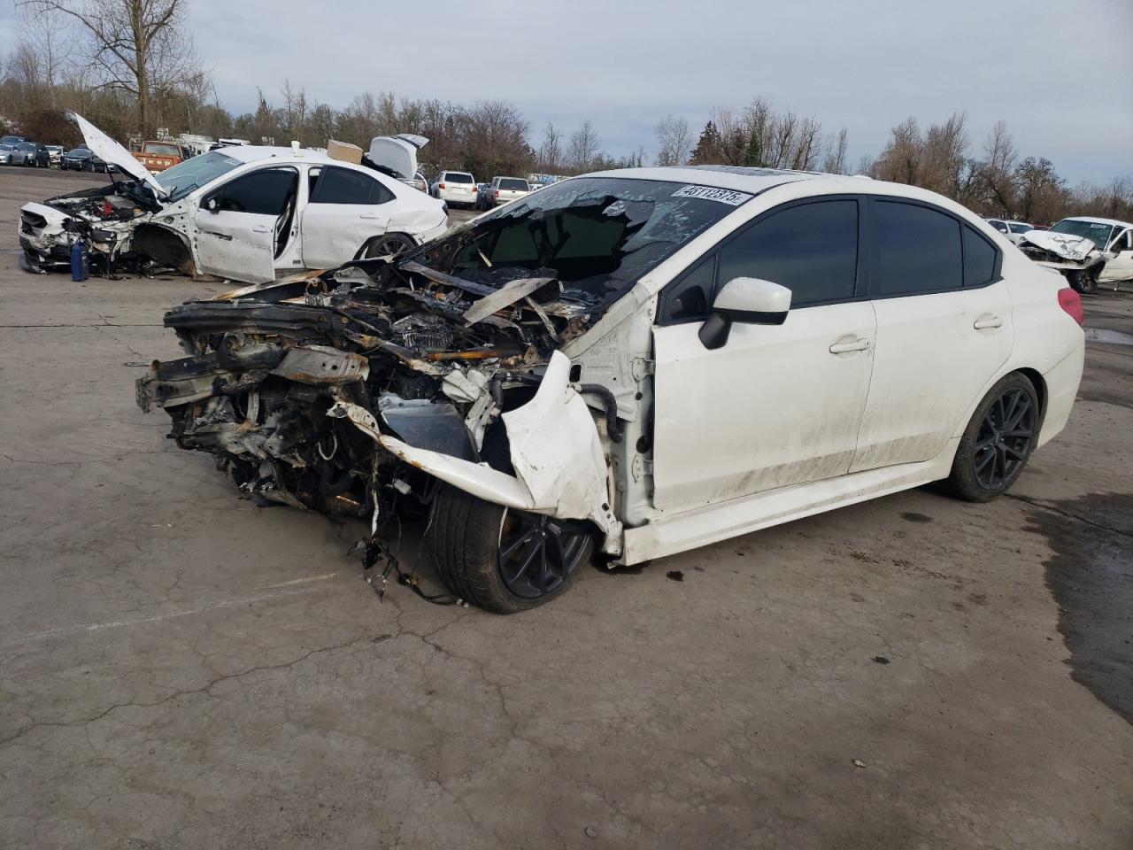 2018 Subaru Wrx Limited for Sale in Woodburn, OR - Burn - Engine