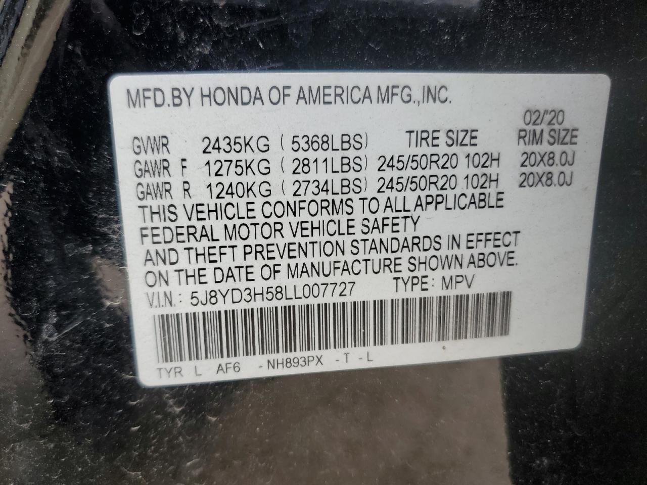2020 Acura MDX - Image 16