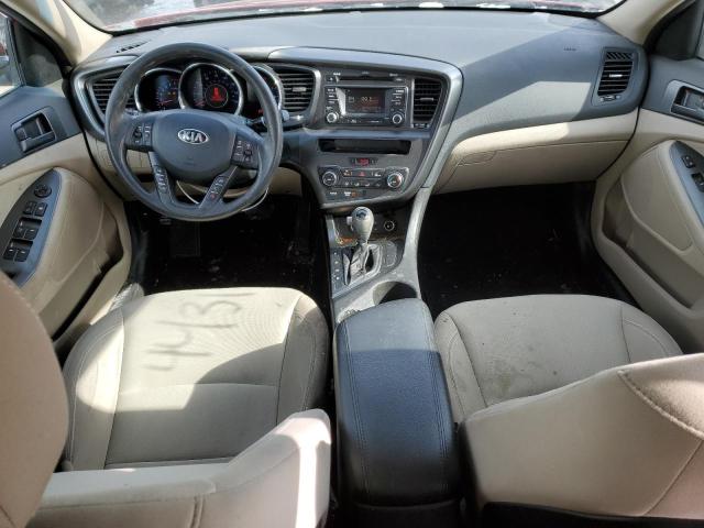  KIA OPTIMA 2013 Red
